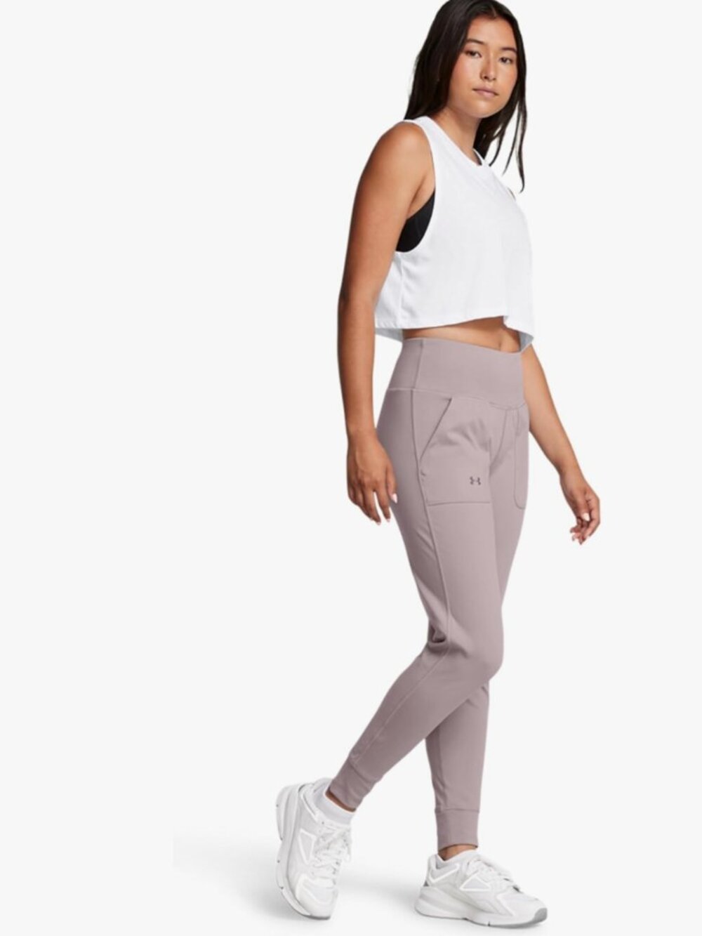 Under Armour Womens Motion Jogger, (016) Tetra Gray / / Ash Taupe - Picture 3 of 3